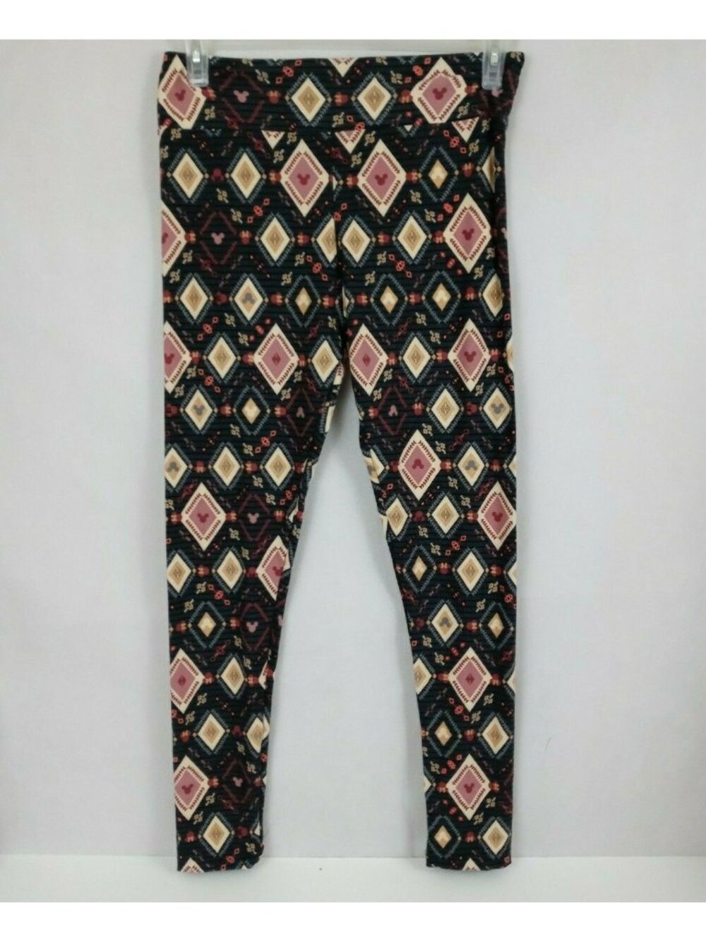 New LuLaRoe Disney Tall & Curvy Leggings Multi-Color Western Mickey & Minnie